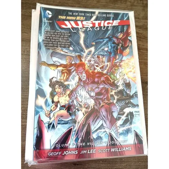 DC Comics Justice League The New 52 Vol. 1-8 Graphic Novels Geoff Johns